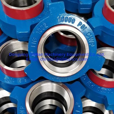 API Fig100, Fig200, Fig206, Fig402, Fig602, Fig1002 NPT DRAAGE Butt Las FMC Weco Type Hammer Unions