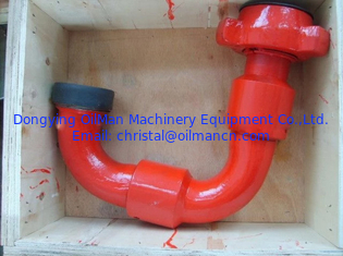 Alloy Steel Material Wellhead Assembly FMC Swivel Joint Elbow Unie Stijl 50 Stijl 10
