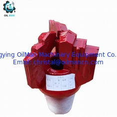 6 tot 12 inch 3 Wings Step Water Well Drilling Drag Bit met wolfraamcarbide API 3 1/2 " REG Pin Thread
