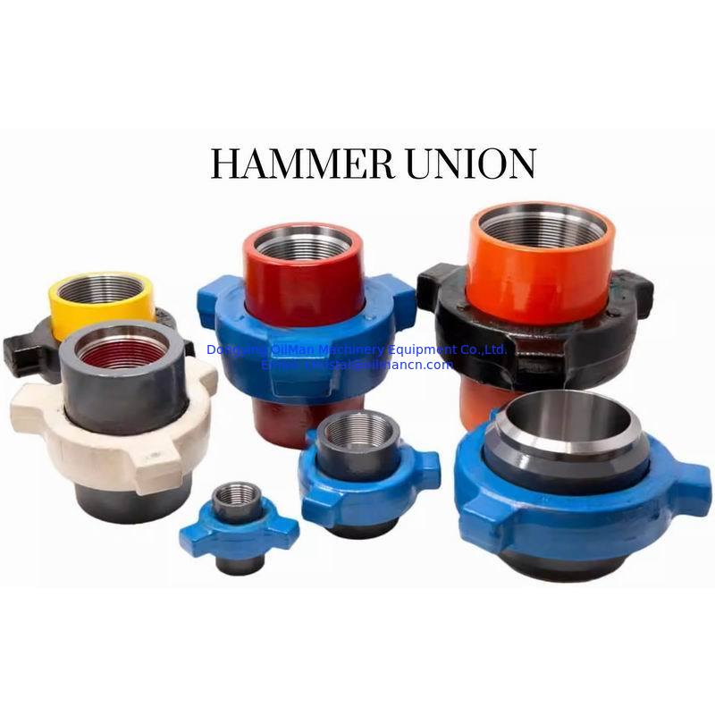 API Fig100, Fig200, Fig206, Fig402, Fig602, Fig1002 NPT DRAAGE Butt Las FMC Weco Type Hammer Unions