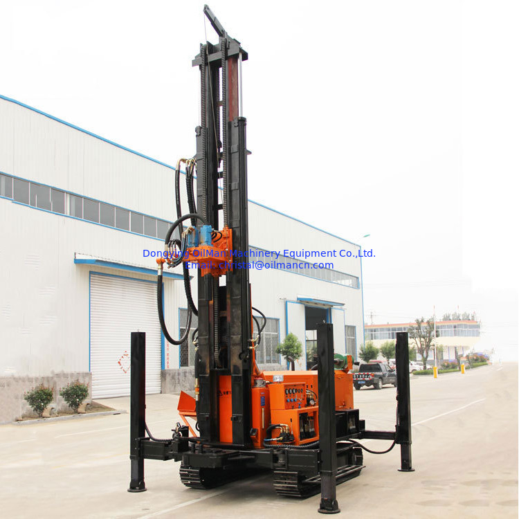 200m diep crawler down the hole mobiele boorgat waterput boormachine te koop